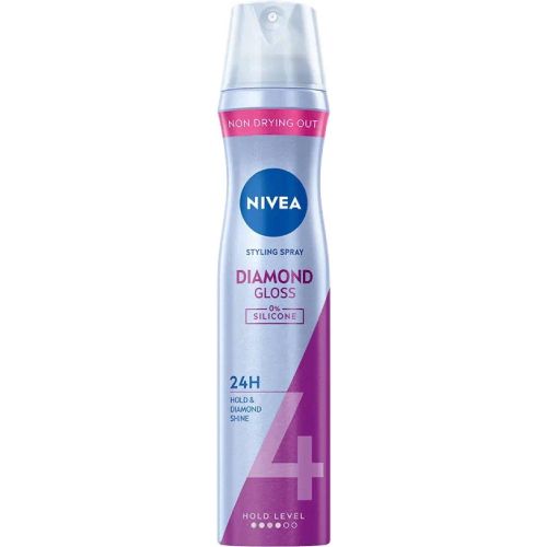 Nivea lak na vlasy Diamond Gloss 4 250 ml Nivea lak na vlasy Diamond Gloss 4 250 ml